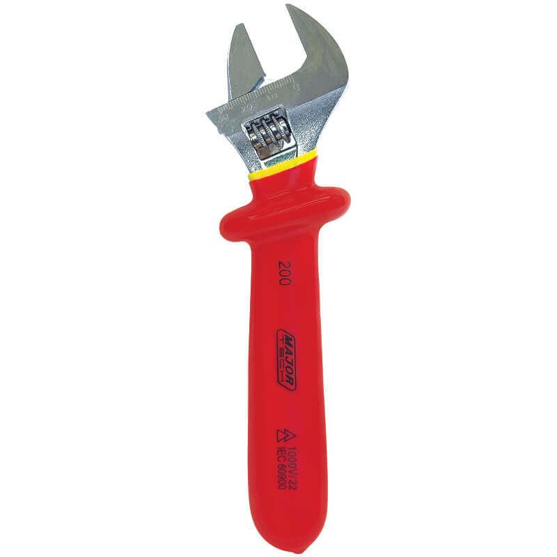 MAJOR-TECH - 200mm Adjustable Spanner, 1000V EN 60900VAS0108