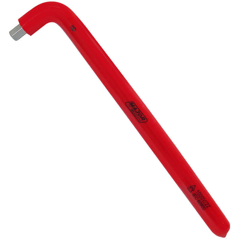 MAJOR-TECH - 8mm L-Wrench Hex Key, 1000V EN 60900VB08