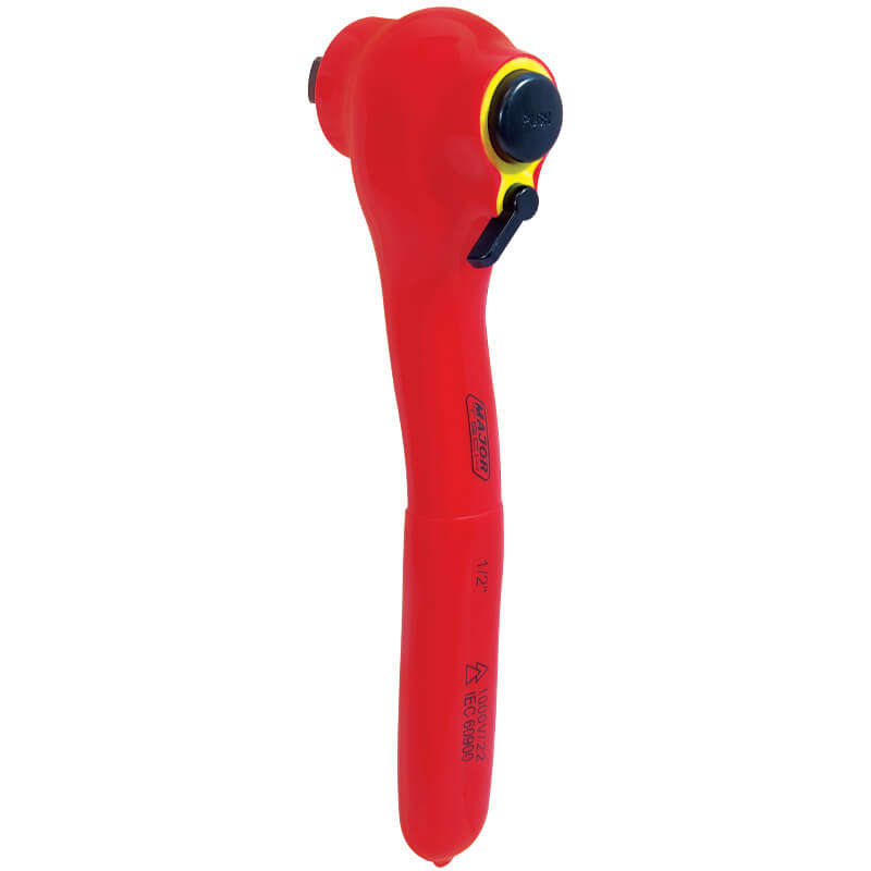 MAJOR-TECH - 250mm (½") Ratchet Socket Spanner, 1000V EN 60900VRA125