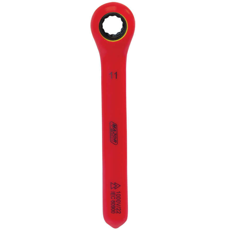 MAJOR-TECH - 11mm Ring Gear Wrench, 1000V EN 609001000VVRRS11