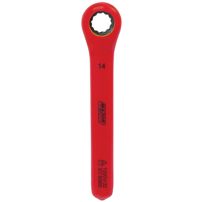 MAJOR-TECH - 14mm Ring Gear Wrench, 1000V EN 609001000VVRRS14
