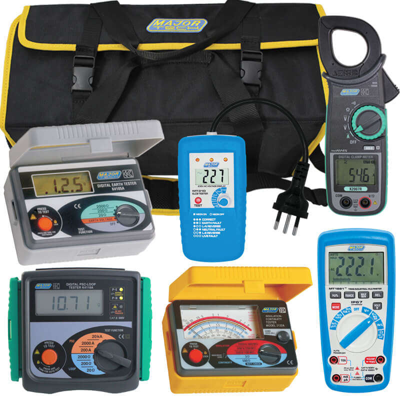MAJOR-TECH - Electrical Contractors COC Test KitMTK35