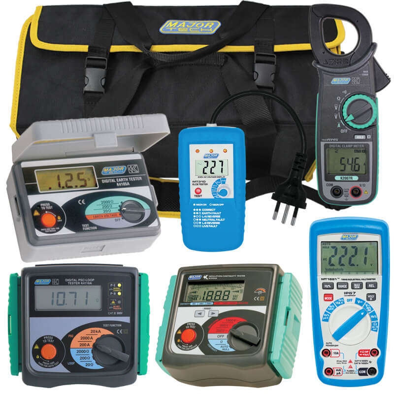 MAJOR-TECH - Electrical Contractors COC Test KitMTK45