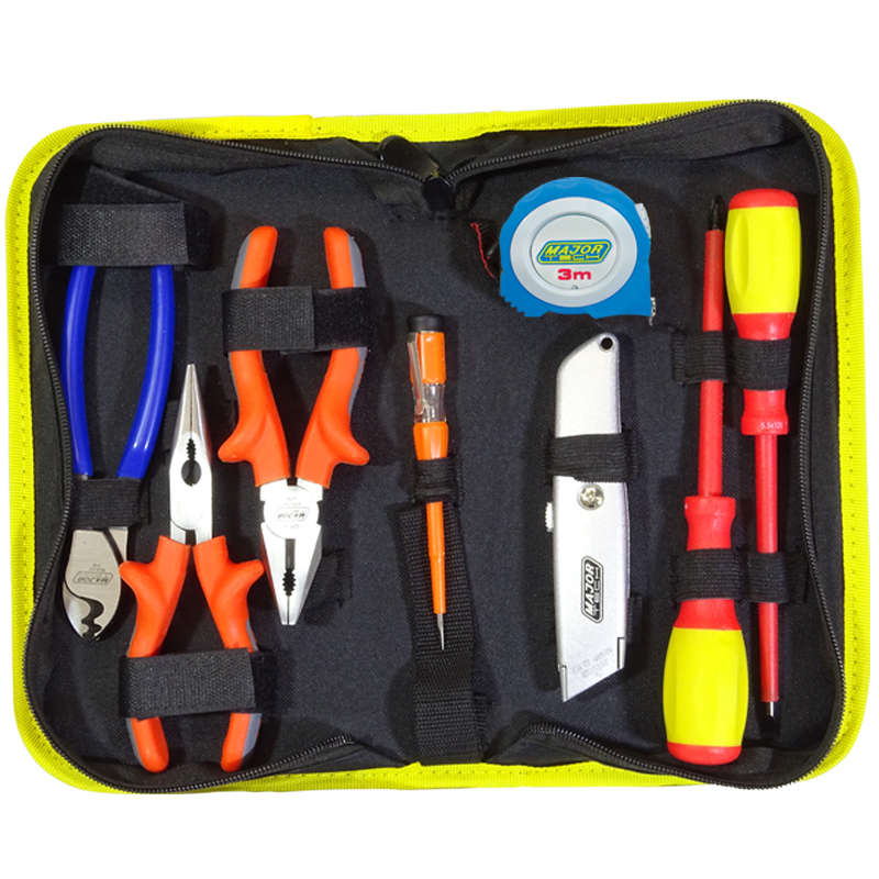 MAJOR-TECH - 9 Piece Compact Electricians Tool KitTKE1209