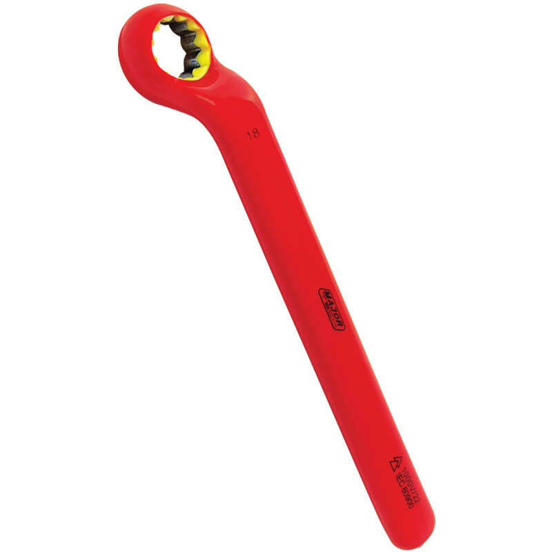 MAJOR-TECH - 18mm Ring Wrench, 1000V EN 60900VRSP18