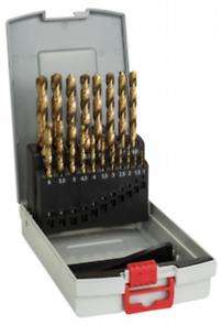 BOSCH - ProBox set Drill Bit Set HSS-Tin, DIN 338, 1-10 mm, 19 pc        2608587015