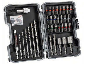 BOSCH 2607017328 35 Piece Metal Drill & Bit Set