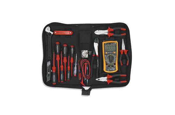 HellermannTyton Toolkit Electrical with T235H Digital MultimeterELECKT