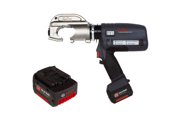 HellermannTyton Crimper Electric 16 - 400mm Spare Battery & AC ChargerHYLEC32