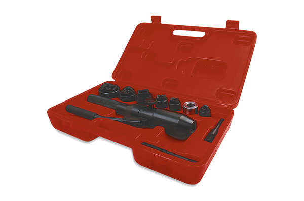 HellermannTyton Hydraulic Rotary Punch Set Dies 20 to 50mmHYTP