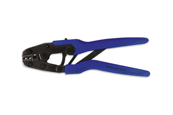 HellermannTyton Crimp Tool Ratchet Delux Pre-Insulated Terminal 1.5-6mmKST2000A