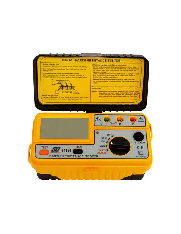 HellermannTyton Earth Resistance Digital 3 Wire CompactT1120