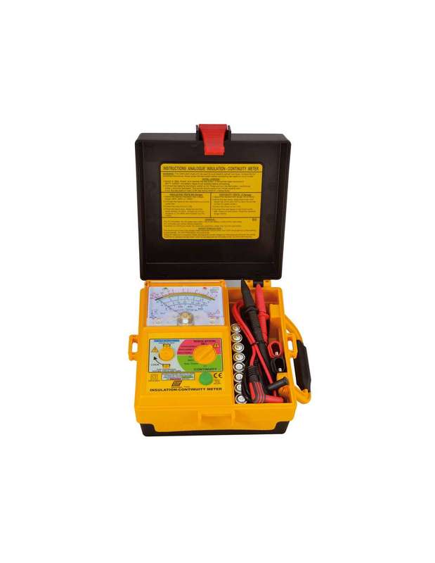 HellermannTyton Insulation Tester Analogue 250 / 500 / 1000VT1832