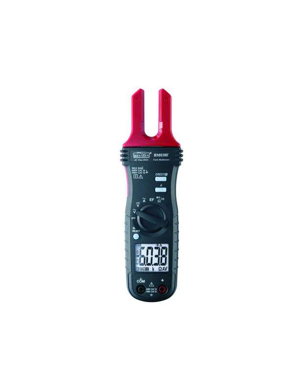 HellermannTyton Fork on Clamp Meter 200A AC TRMSTBM038F