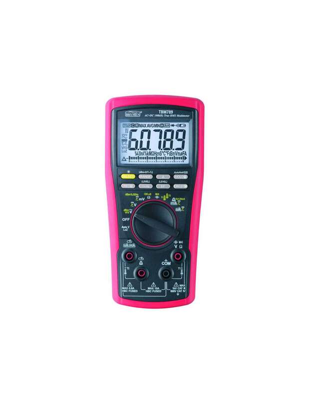 HellermannTyton Multimeter Digital TRMS Ergonomic 60 000 CountTBM789