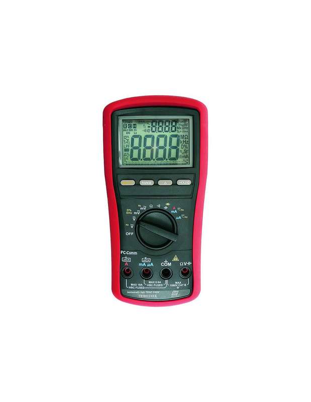 HellermannTyton RC Multimeter Dig 1000V AC/DC Intrinsically Safe TRMS RS232TBM812XEX