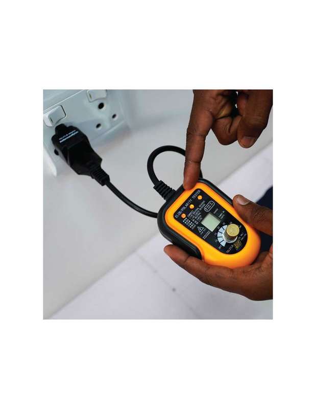 HellermannTyton ELCB Socket Polarity Tester SANS164-2TEL2TLB