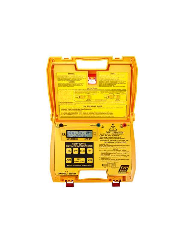HellermannTyton Insulation Tester Digital 10kVTIN5D
