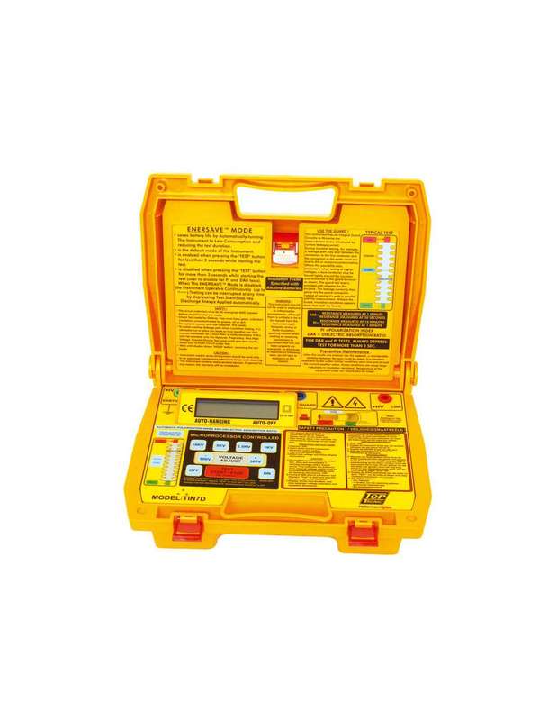 HellermannTyton Insulation Tester Digital 10kV Polar IndexTIN7D