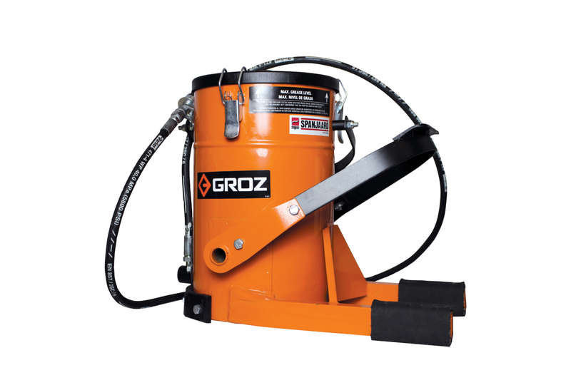 GROZ GREASE PUMP FOOT W/10KG BKT FOP10A    GRO2137