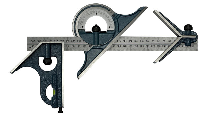 GROZ COMBINATION SQUARE SET 180-910       GRO6530