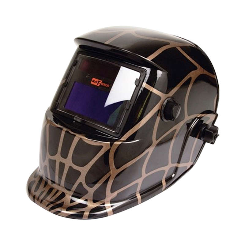HELMET MAT AUTO-DARK GRIND OPT BLACK    HON3006