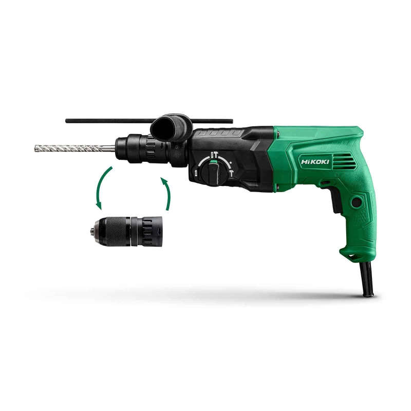 HIKOKI DRILL ROTARY 730W 24MM SDS+ 3 MODE   HTC-DH24PMH-WS