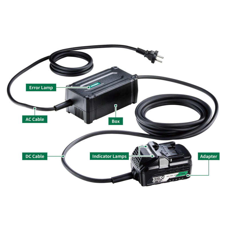 HIKOKI BATTERY AC/DC ADAPTOR 36V M/VOLT    HTC-ET36A