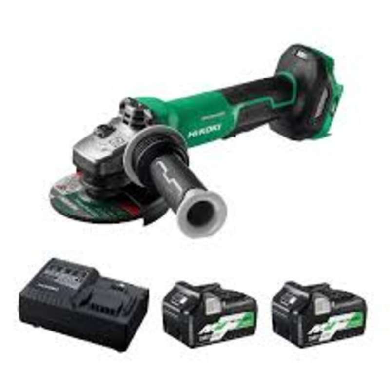 HIKOKI ANGLE GRINDER 36V 125MM PADDLE SWITCH SET   HTC-G3613DVF-WQ