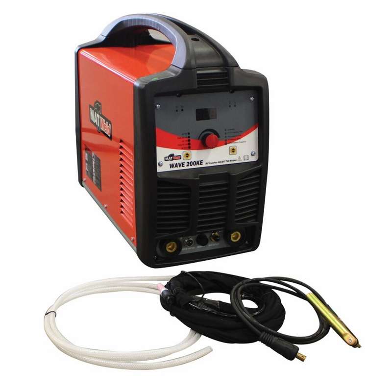MATWELD WELDER TIG/MMA INV200A AC/DC DIG    MAT9053D