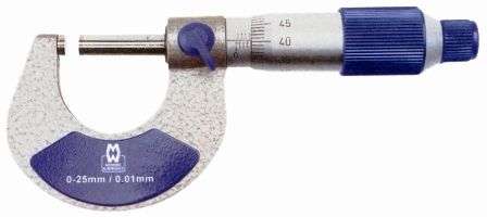 M&W MICROMETER EXTERNAL 75-100MMX.01MM    MAW200-04