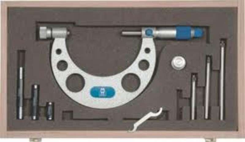 M&W MICROMETER W/ANVILS 0-100MMX.01MM    MAW217-01