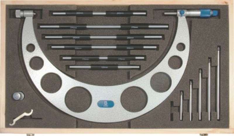 M&W MICROMETER W/ANVILS 150-300MMX.01MM    MAW217-04