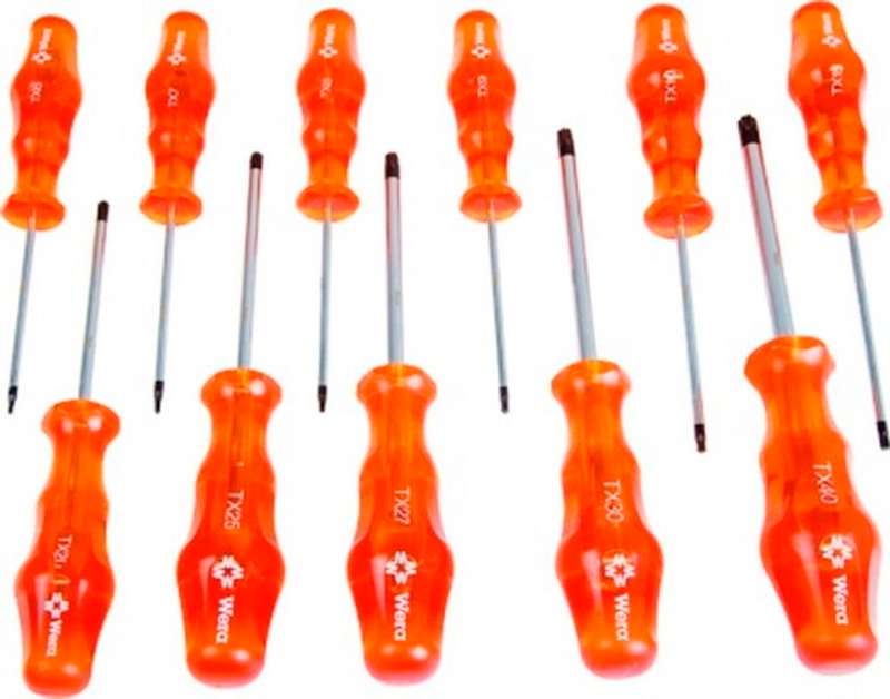 SCREWDRIVER SET WERA TORX P/11 6334/11   WER6334
