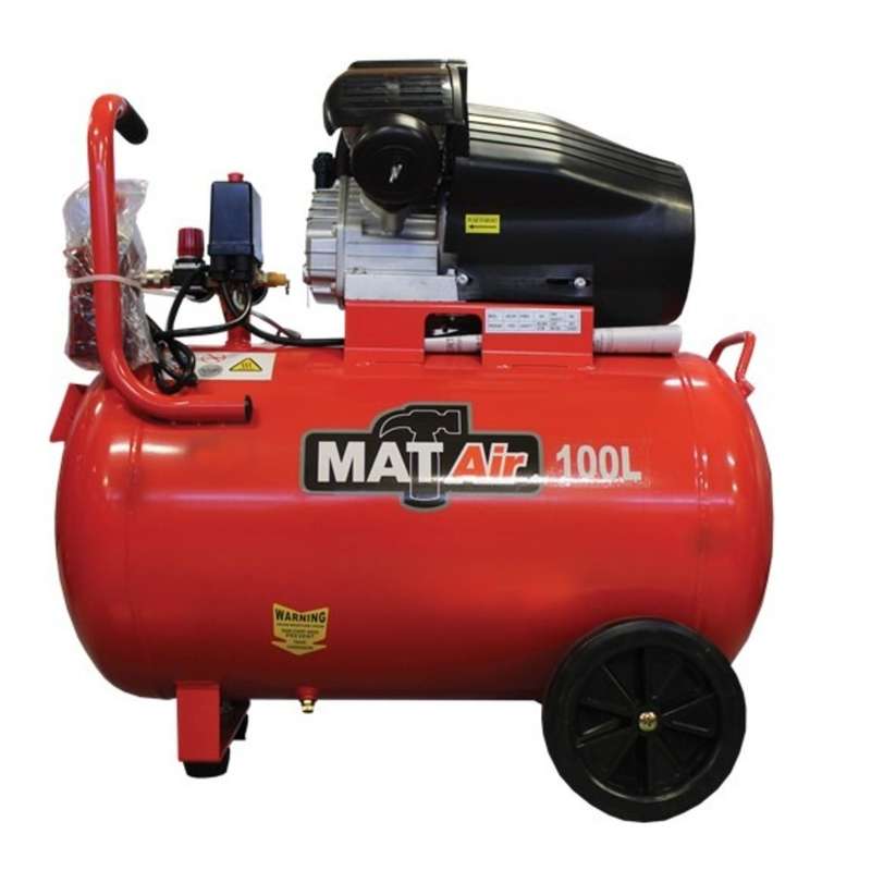 MATAIR - COMPRESSOR 2.2KW/3HP 100L DIR AIR2300