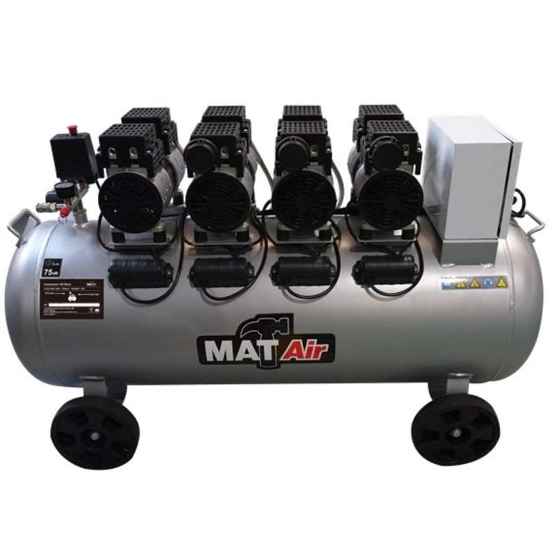 MATAIR - COMPRESSOR 150LT OIL LESS SILENT AIR3070