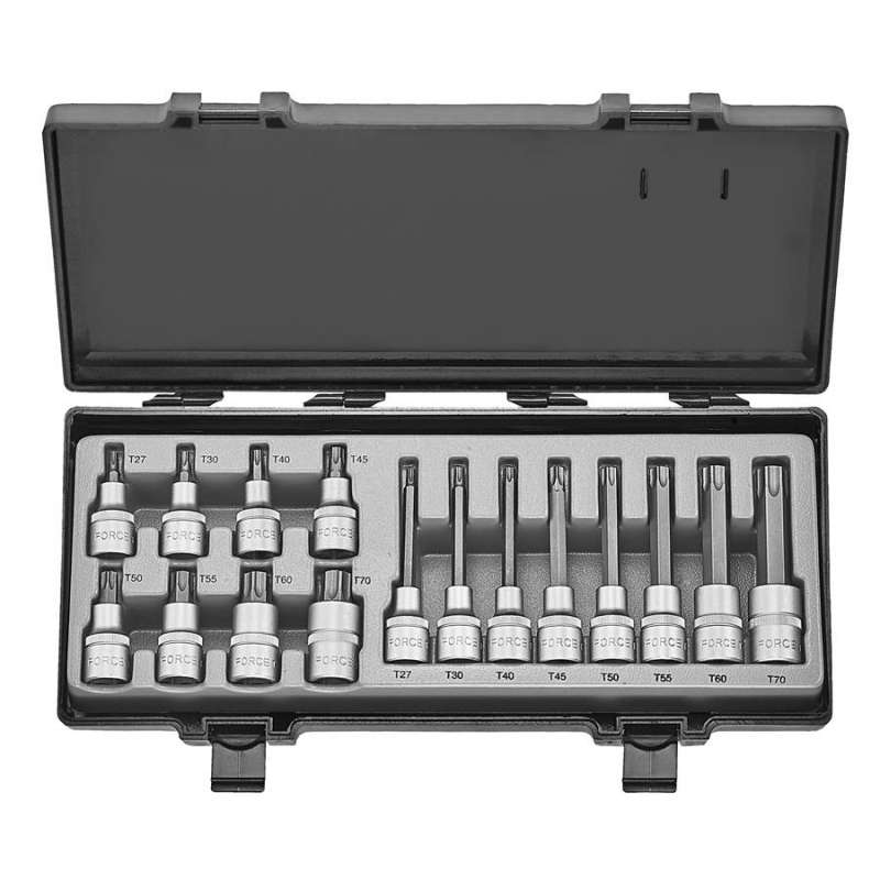 FORCE 1/2 DR 16PC STAR SOCKET BIT SET  FO4165