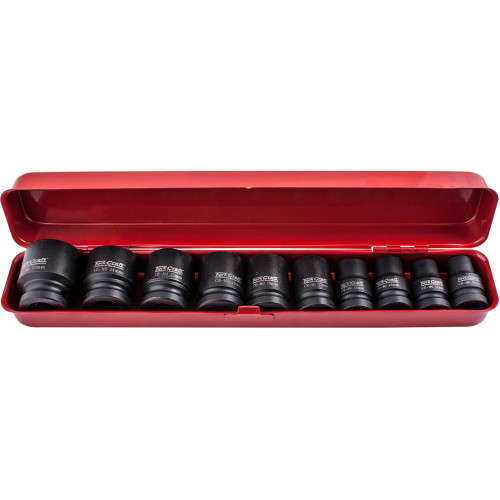 Tork Craft - 10PC 1/2" DRIVE IMPACT SOCKET SET 10 > 27mm -  TCIM29010