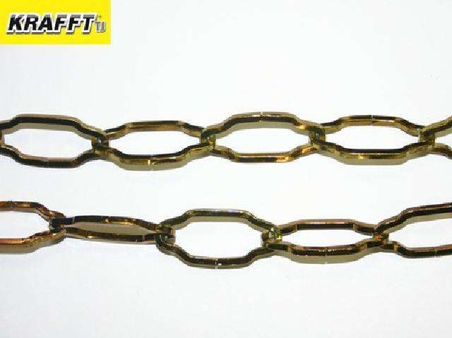 KRAFFT DECORATIVE GOTHIC LAMP CHAIN 2.8MMX15M COPPER - CHGOTABR