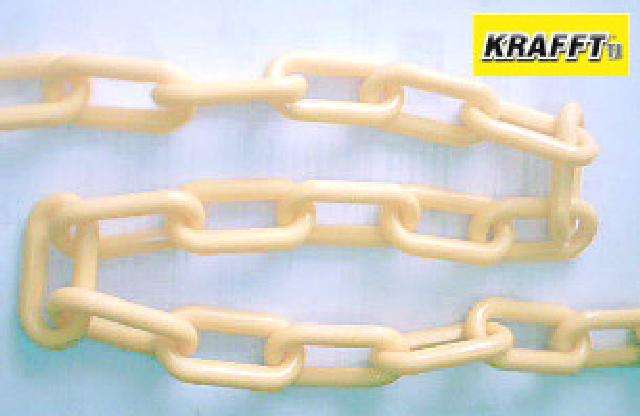 KRAFFT PLASTIC CHAIN YELLOW 8MM 50M - CPLASY
