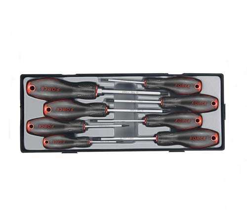 FORCE 8PC STAR TAMPERPROOF SCREWDRIVER SET T8H - T40H  FO2086T