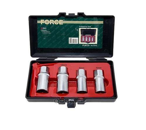 FORCE 4PC STUD EXTRACTOR SET 6MM 8MM 10MM & 12MM  FO5042