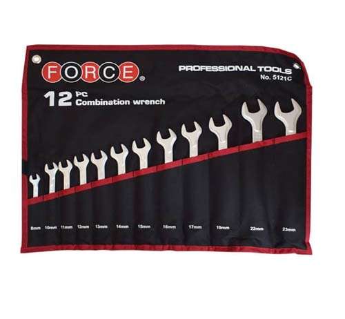 FORCE 12PC COMBINATION WRENCH SET 8-23MM  FO5121