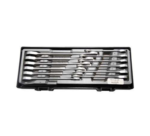 FORCE 12PC FLAT GEAR WRENCH SET 8-19MM  FO51210