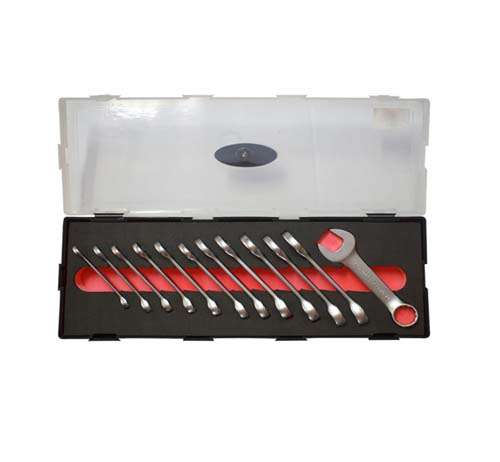 FORCE 12PC MIDGET COMBINATION WRENCH SET 8-19MM BOXED  FO51214