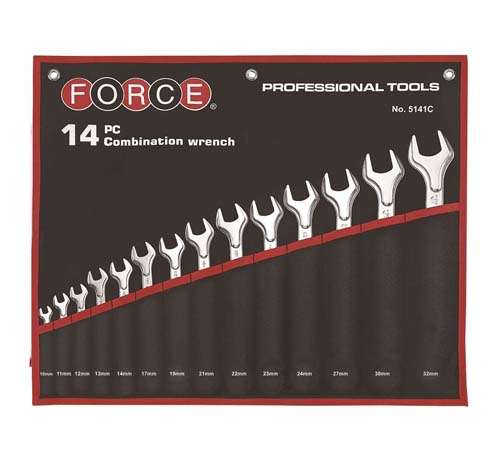 FORCE 14PC COMBINATION WRENCH SET 5/16 - 1 1/4SAE - FO5141S