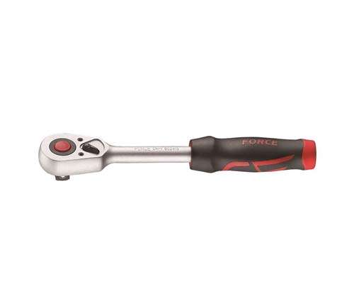 FORCE 1/2 DR RATCHET RUBBER ERGO HANDLE 240MM 36 TEETH  FO802415