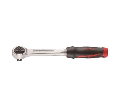 FORCE 1/2 DR RATCHET RUBBER ERGO HANDLE L=270MM 24 TEETH  FO80242