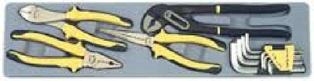 FORCE 14PC PLIERS & HEX KEY SET  FOC5142