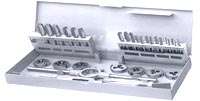 KRAFFT TAP & DIE SET 32PCE 3-12MM DIN32 TUNG.ALLOY  KOD001